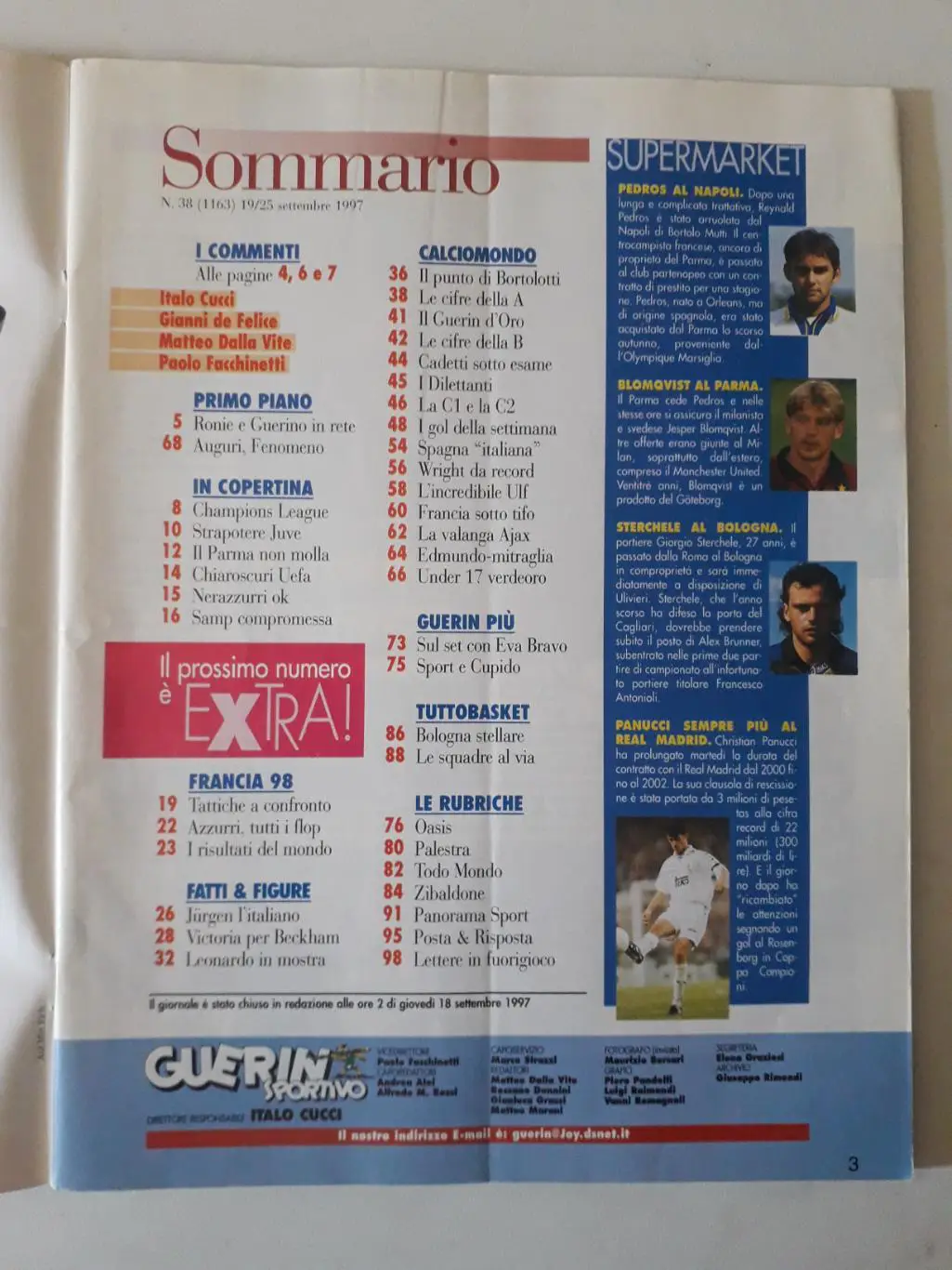 Guerin Sportivo 38/1997- полный + poster 1