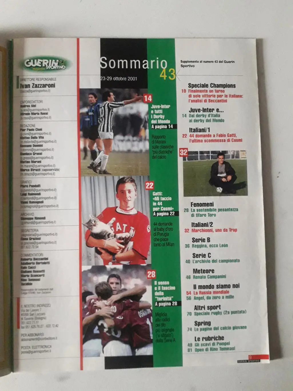 Дополнение к Guerin Sportivo 43/2001- полный 1