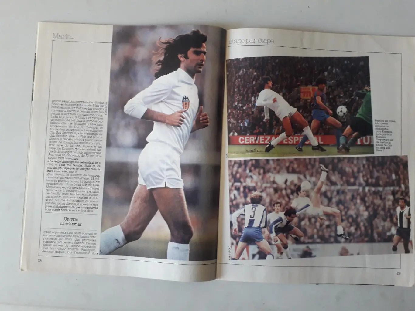 Mondial- Les stars du football - Kempes,- отсутствует плакат формата А1 1