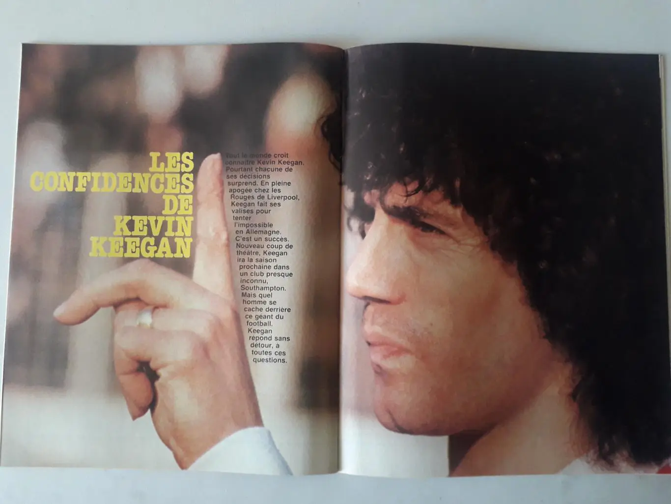 Mondial- Les stars du football - Keegan - отсутствует плакат формата А1 3