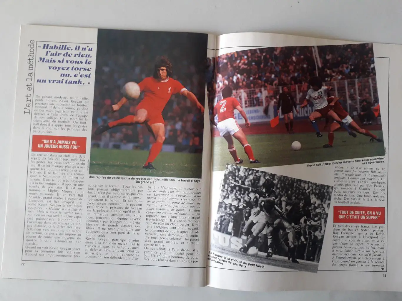 Mondial- Les stars du football - Keegan - отсутствует плакат формата А1 4