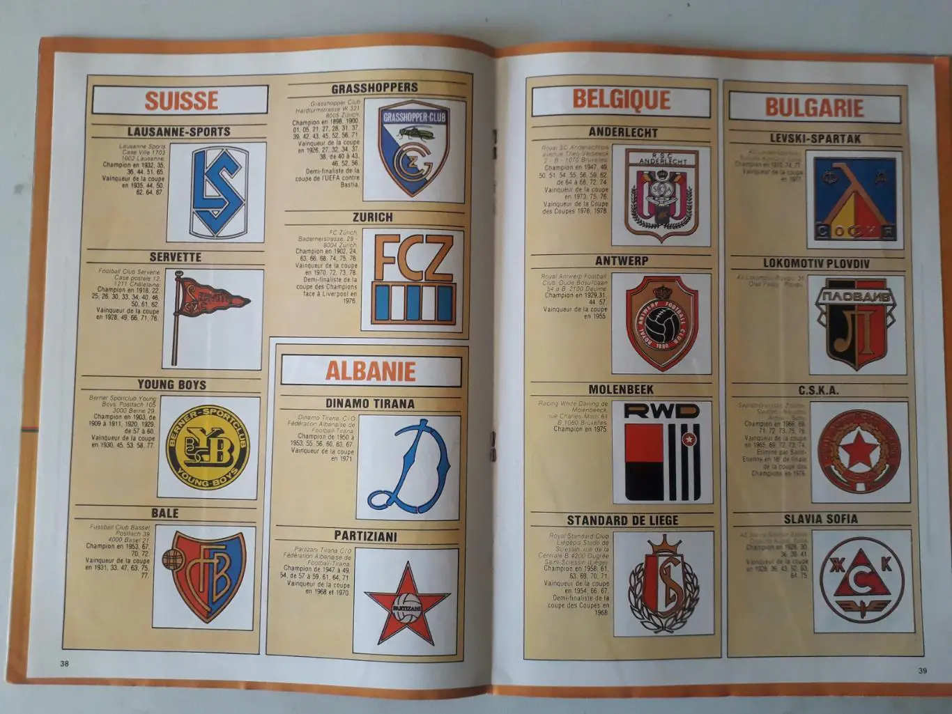 Mondial n°29 - наклейки отсутствуют 5