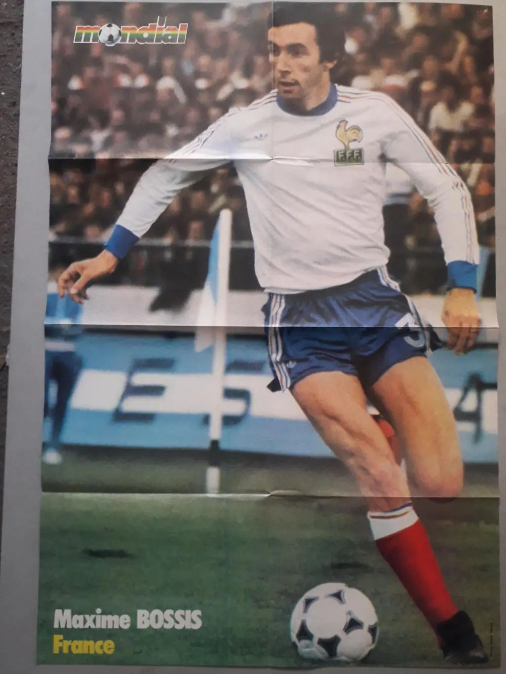 Poster A1 revue Mondial- Cruyff,Bossis 1