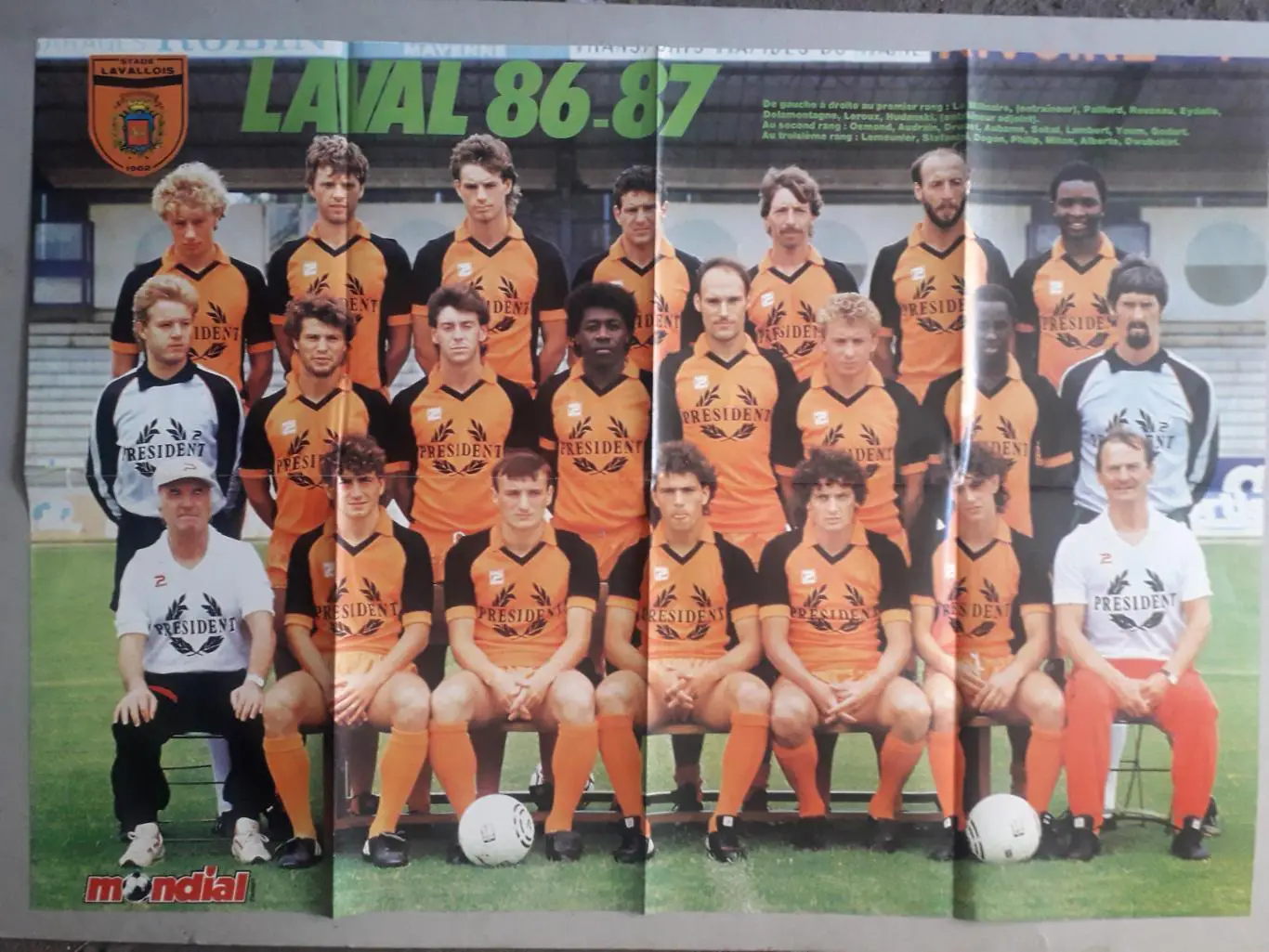 Poster A1 revue Mondial- Laval,Martini