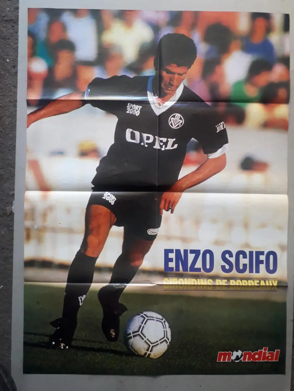 Poster A1 revue Mondial- Monaco,Scifo 1