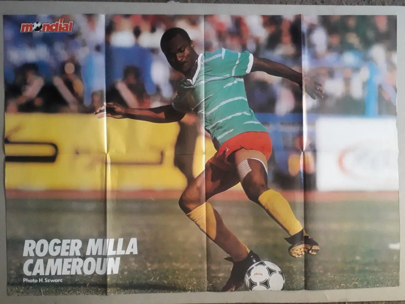 Poster A1 revue Mondial- PSG,Milla 1