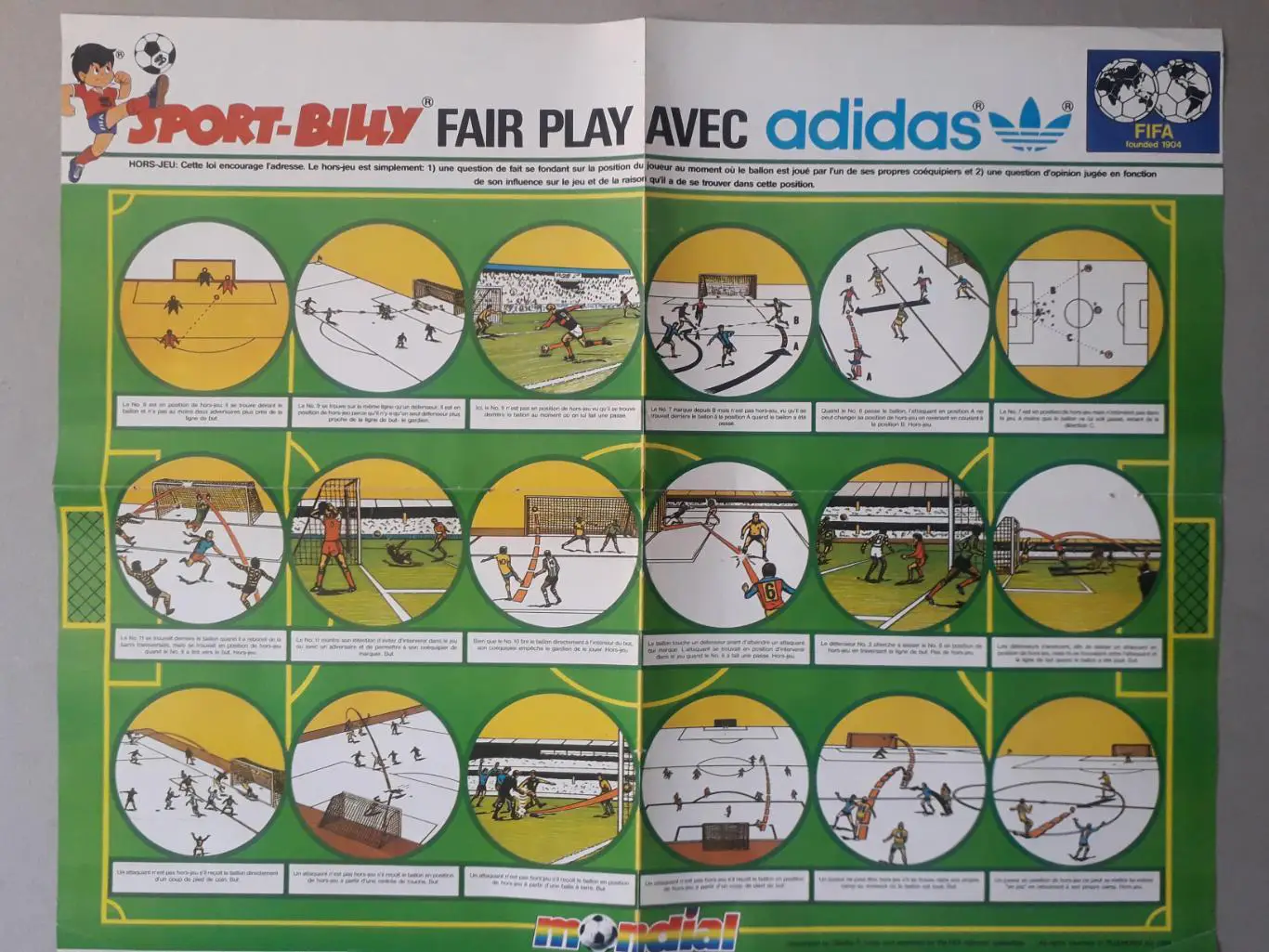 Poster A2 revue Mondial- France 1