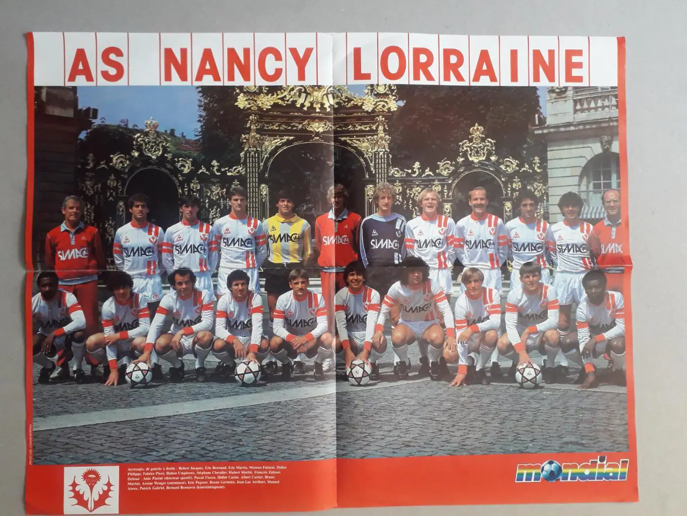 Poster A2 revue Mondial- Nancy,Bocande