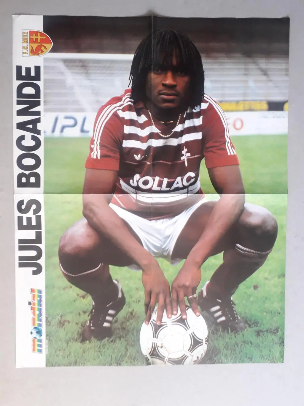 Poster A2 revue Mondial- Nancy,Bocande 1