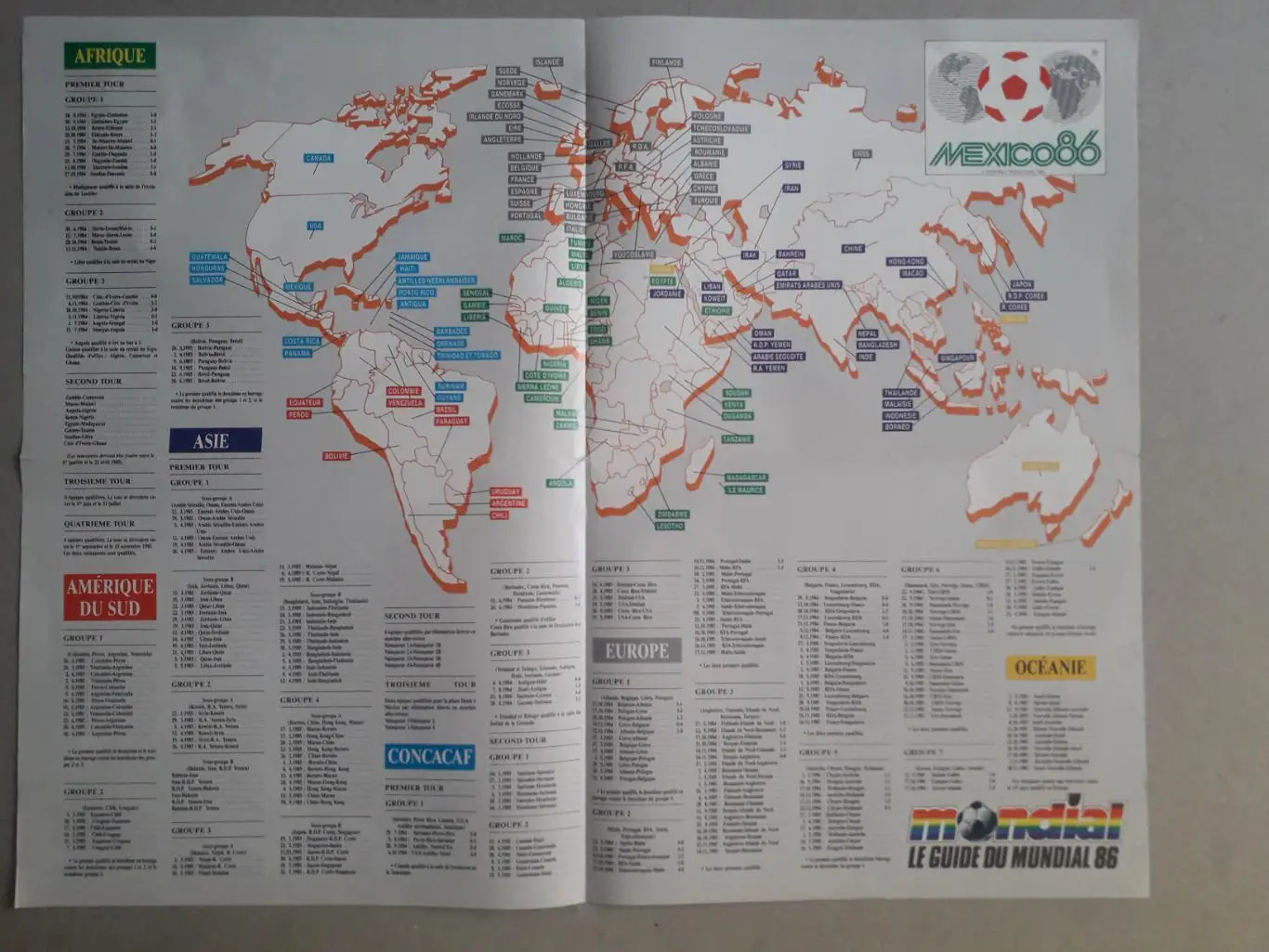 Poster A2 revue Mondial- Brest 1