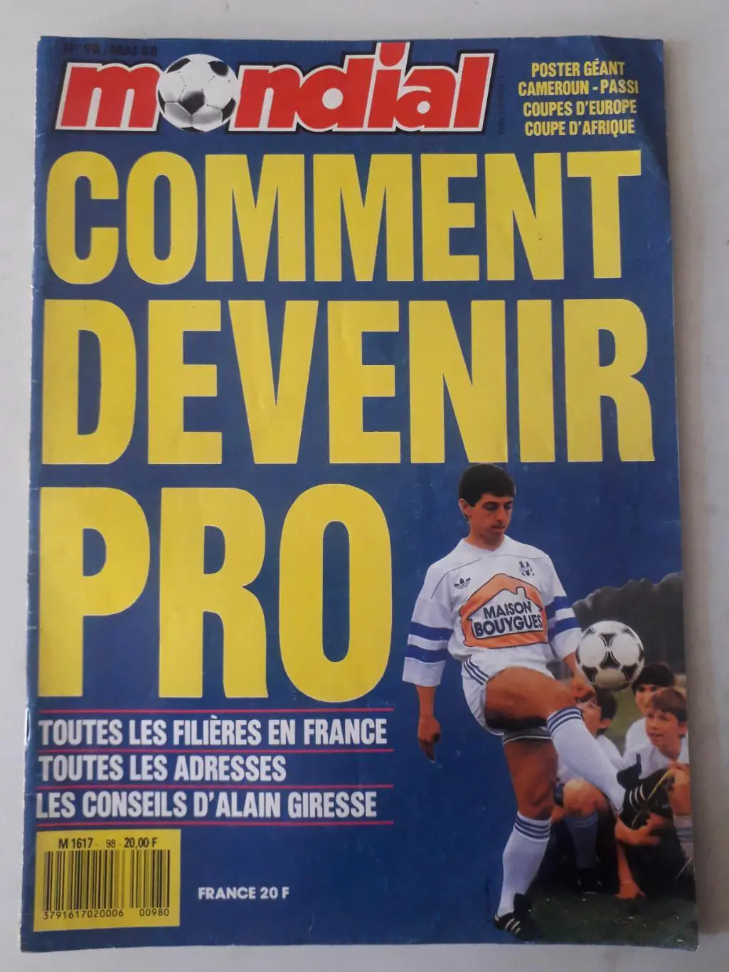 Mondial nouvelle serie n°98 - отсутствует плакат формата А1