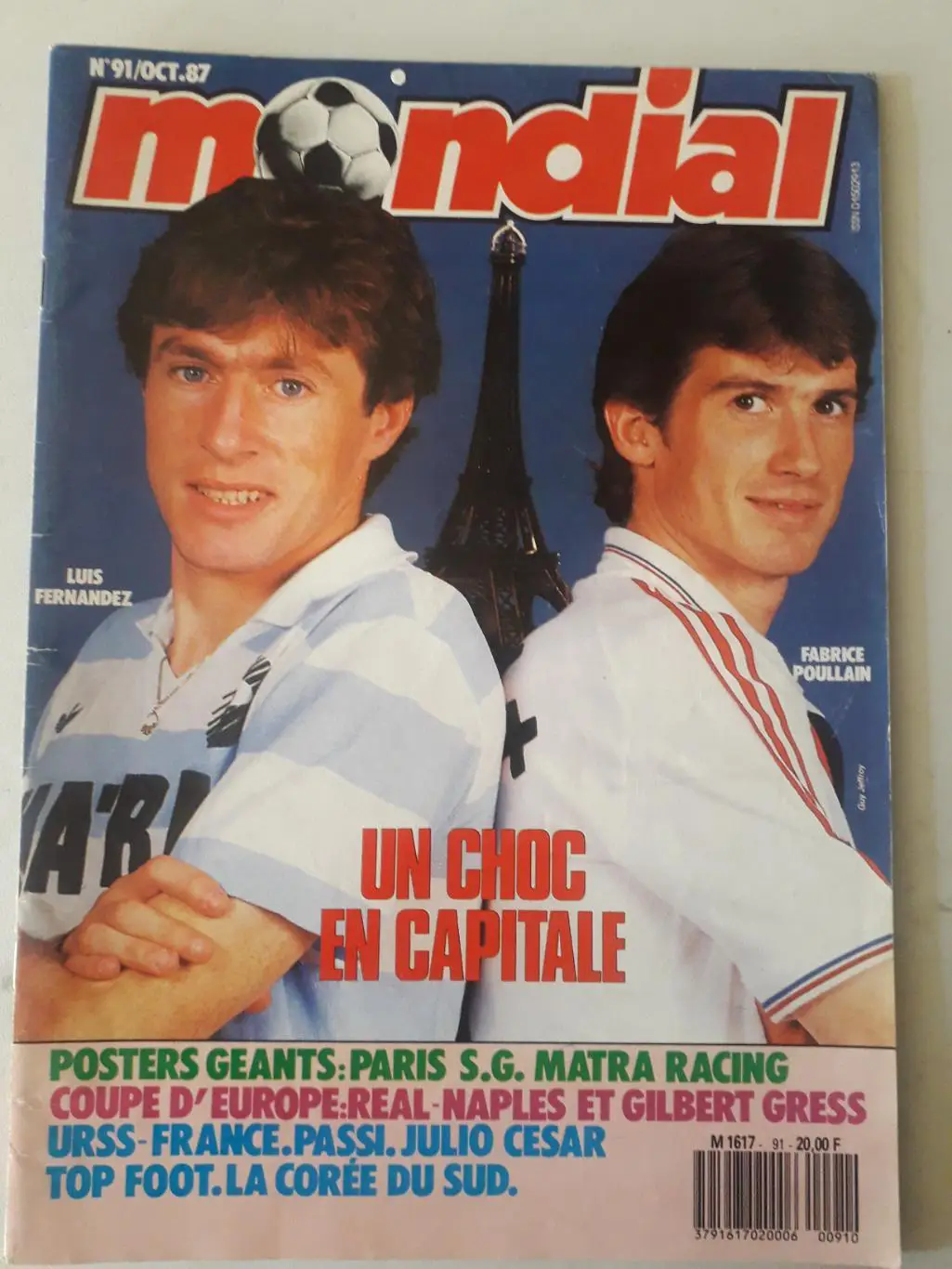 Mondial nouvelle serie n°91 - отсутствует плакат формата А1