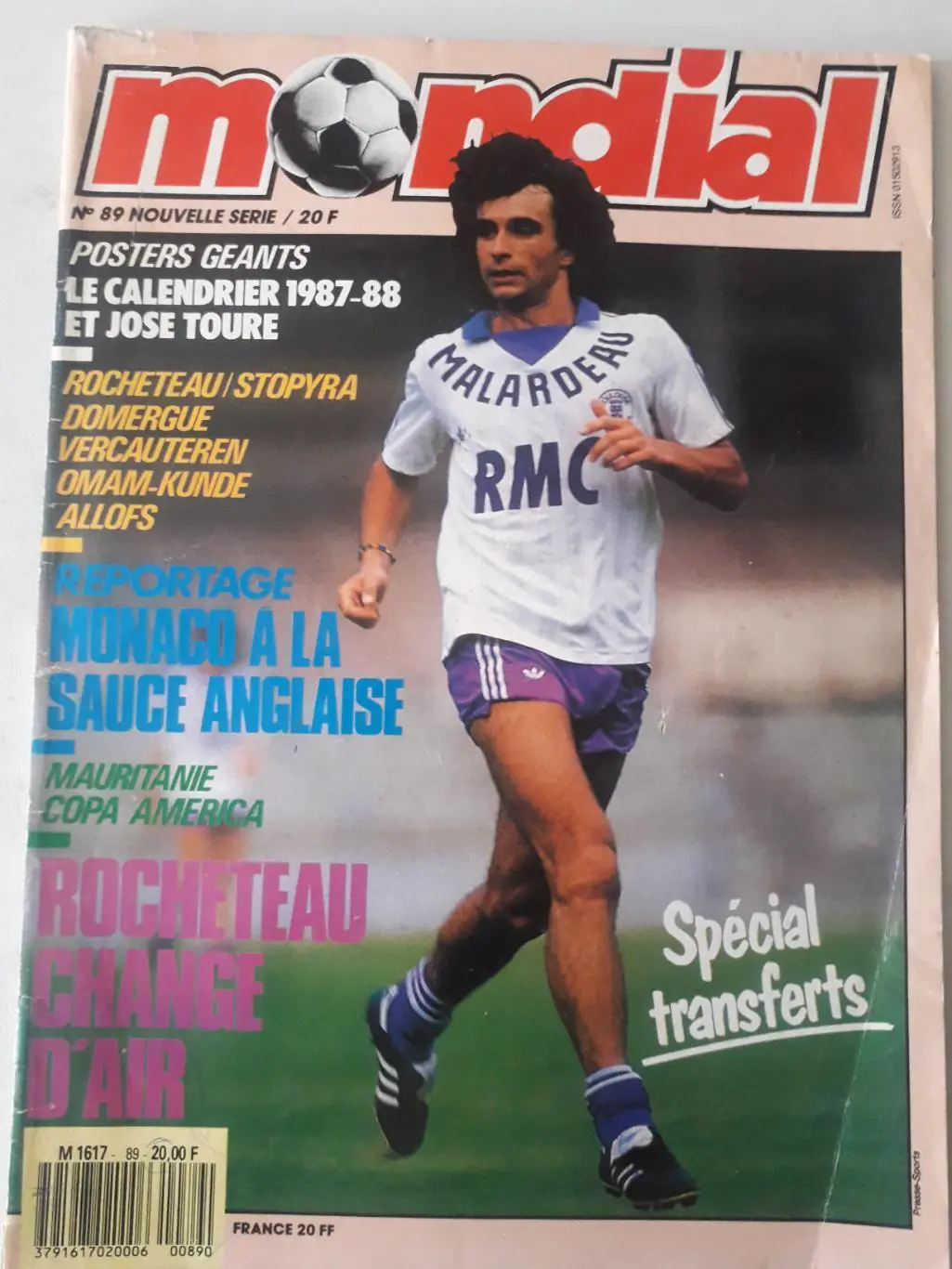 Mondial nouvelle serie n°89 - отсутствует плакат формата А1