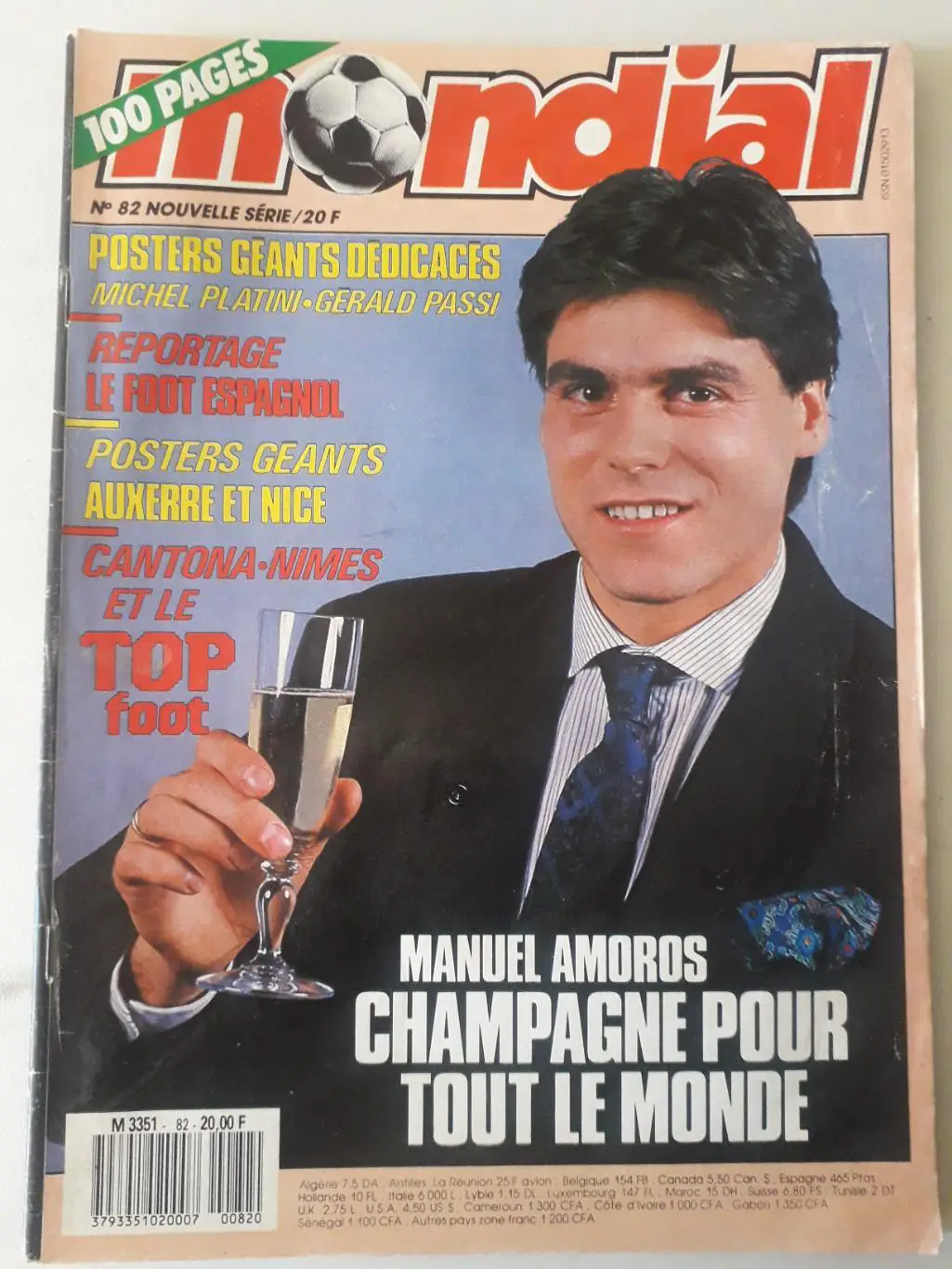 Mondial nouvelle serie n°82 - отсутствует плакат формата А1