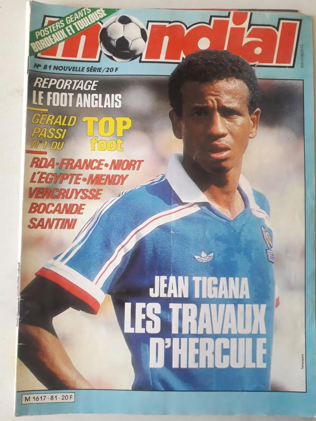 Mondial nouvelle serie n°81 - отсутствует плакат формата А1