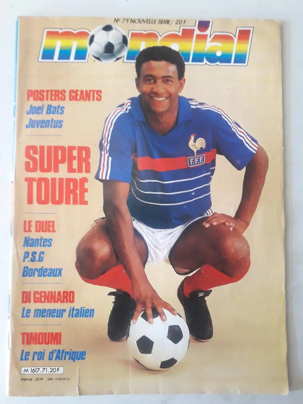 Mondial nouvelle serie n°71 - отсутствует плакат формата А1