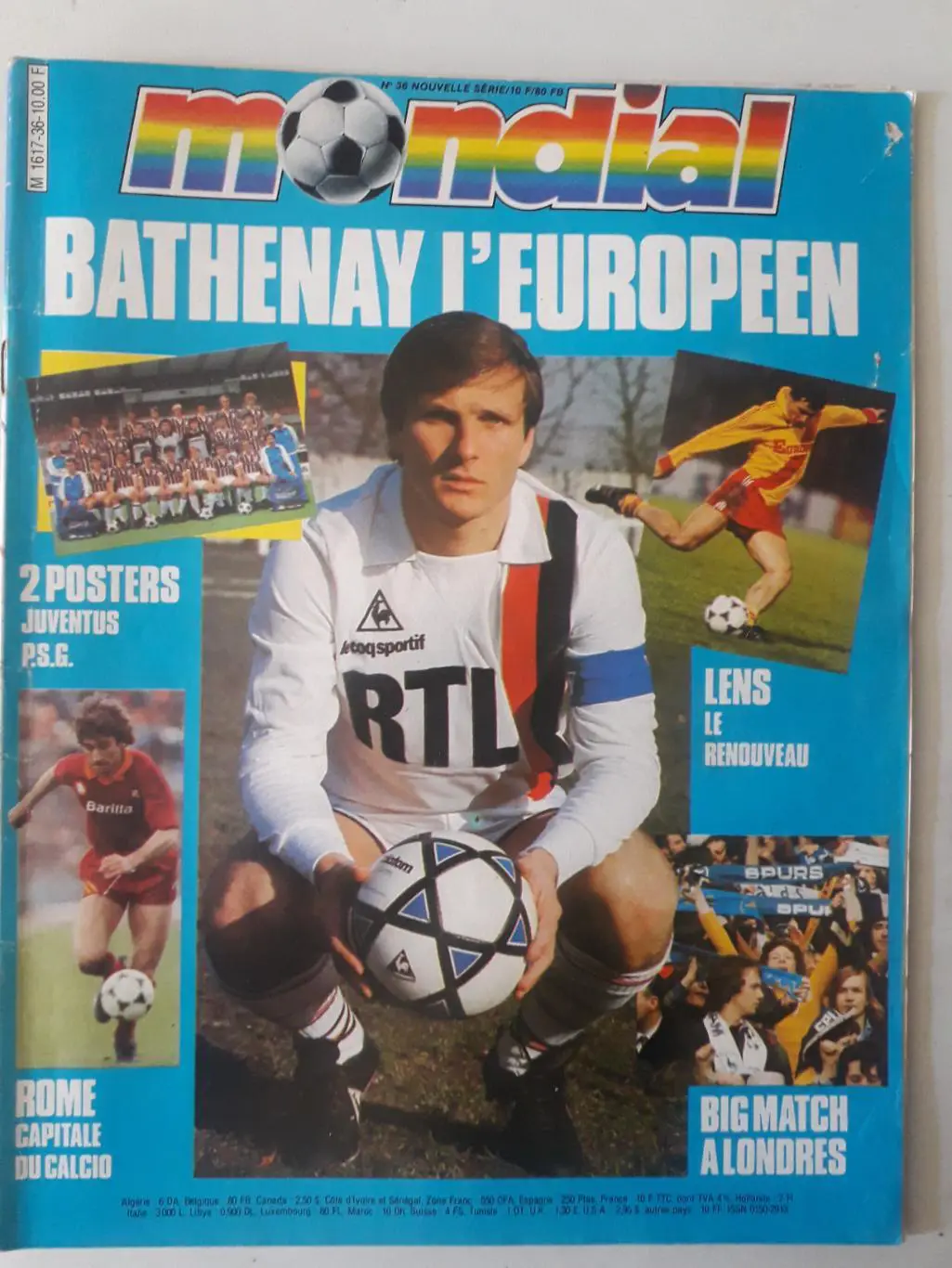 Mondial nouvelle serie n°36 - отсутствует плакат формата А2