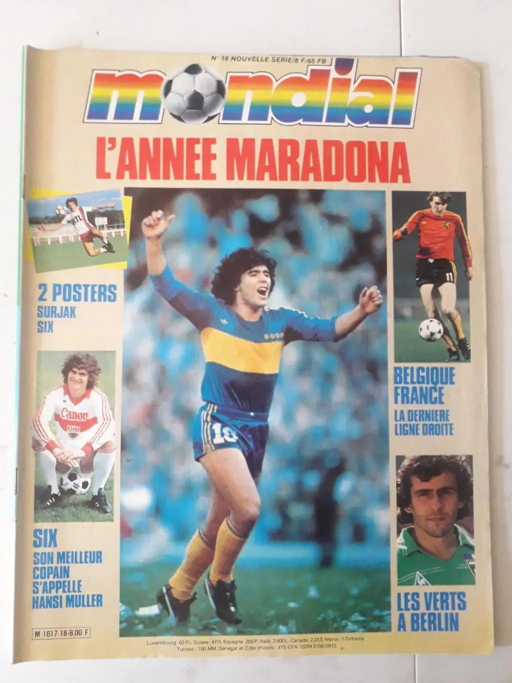 Mondial nouvelle serie n°18 - отсутствует плакат формата А2