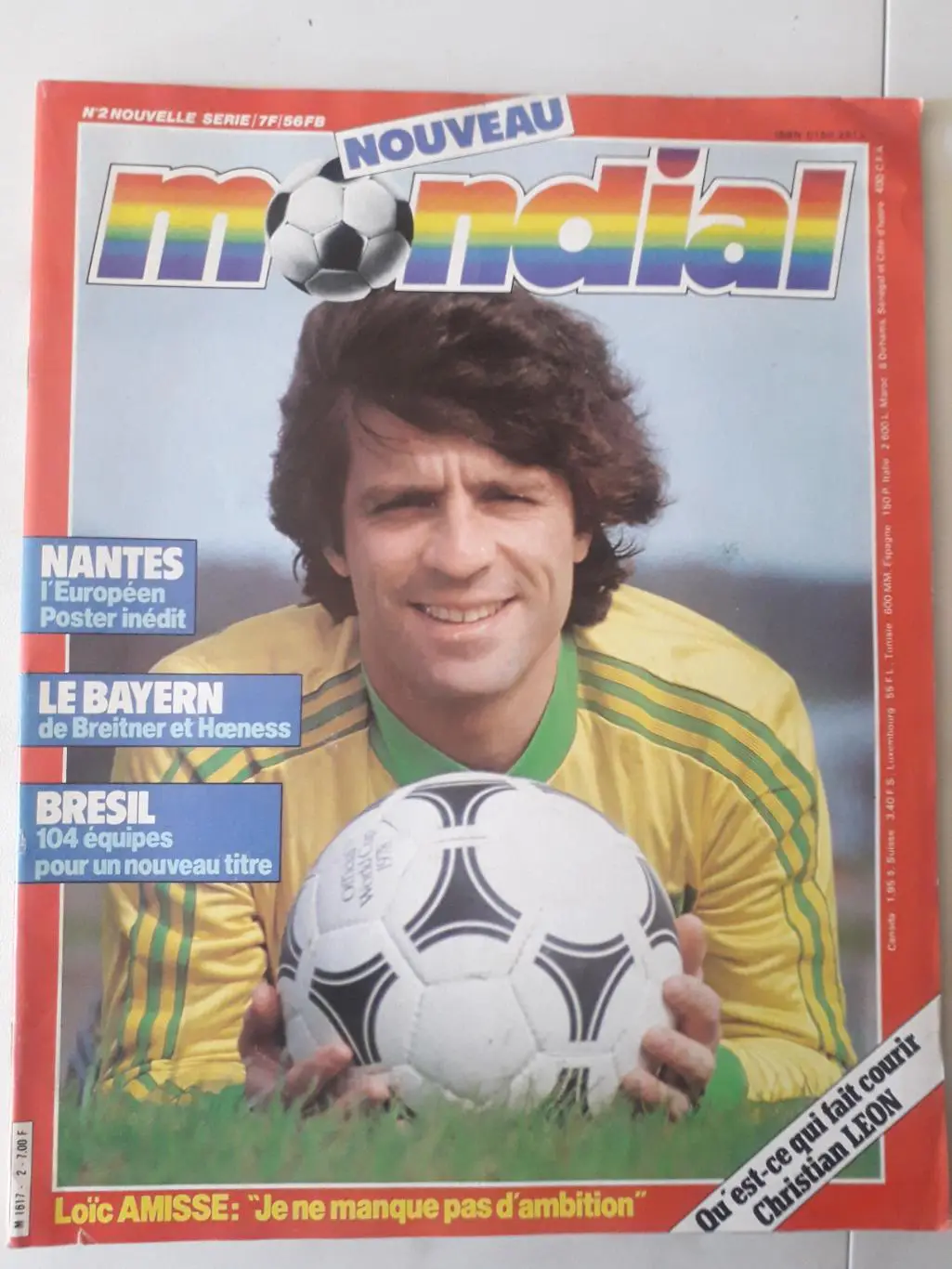 Mondial nouvelle serie n°2 - полный