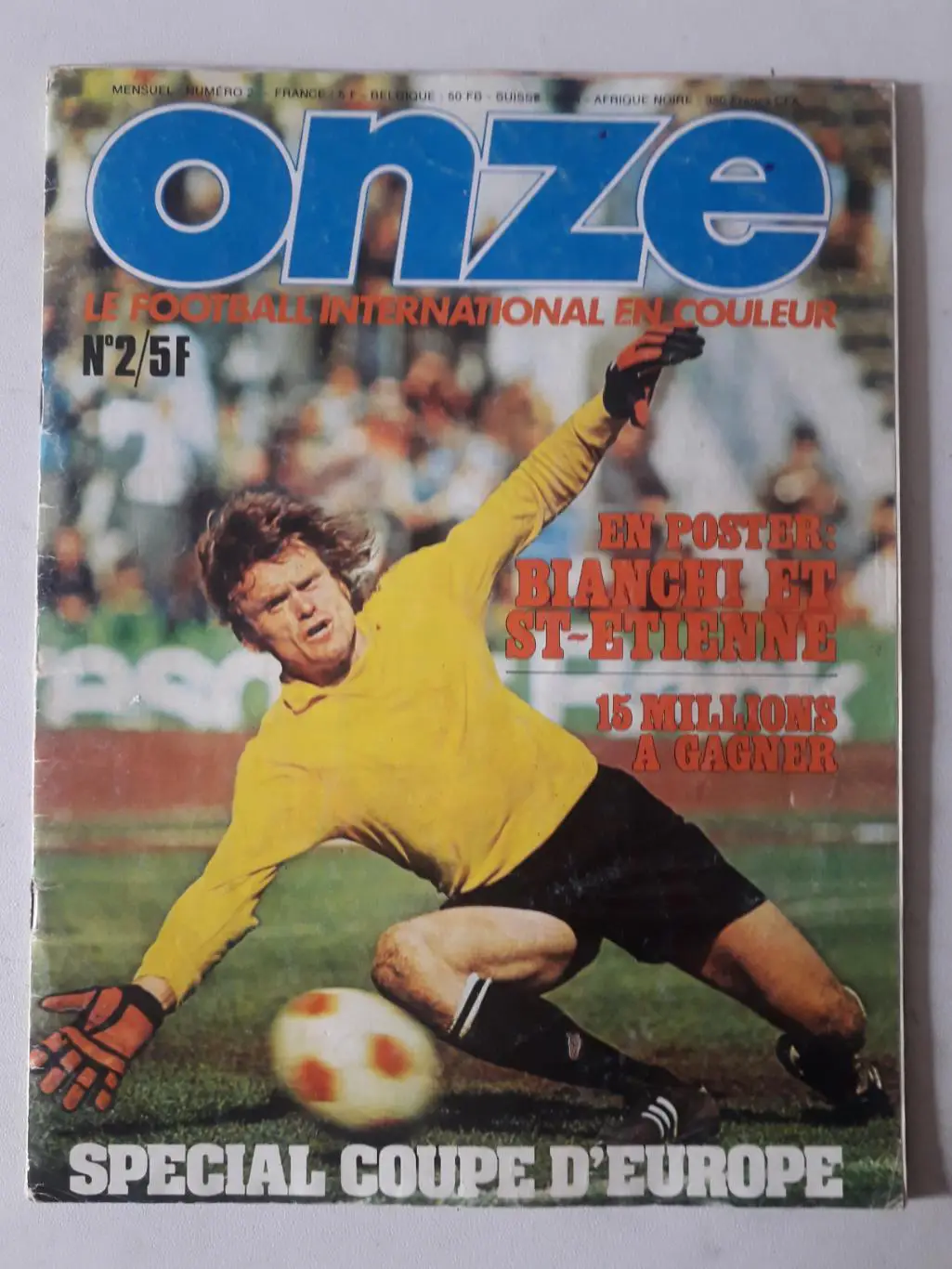 Magazine Onze nr.2- отсутствует плакат формата А2