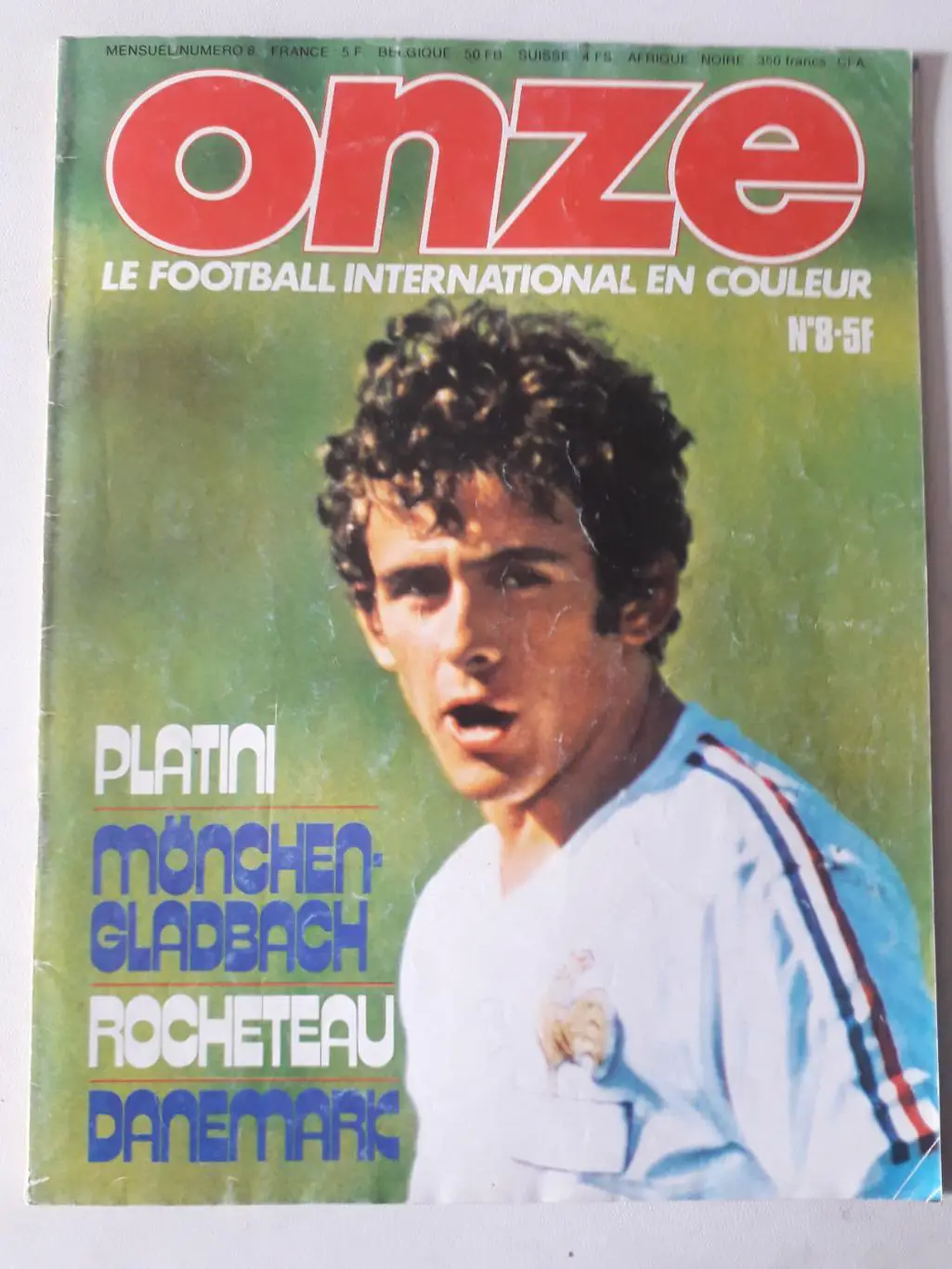 Magazine Onze nr.8- отсутствует плакат формата А2