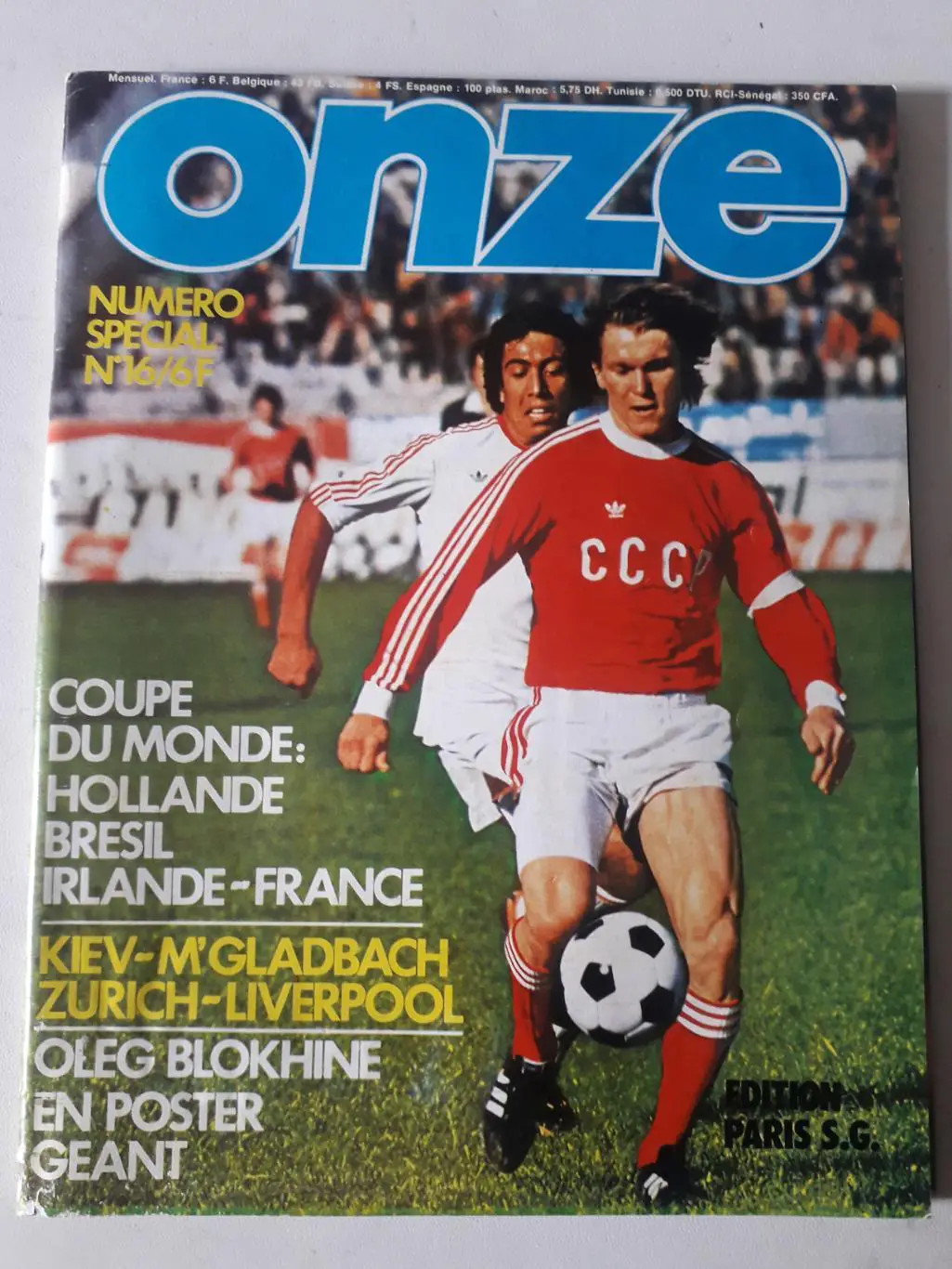 Magazine Onze nr.16- полный