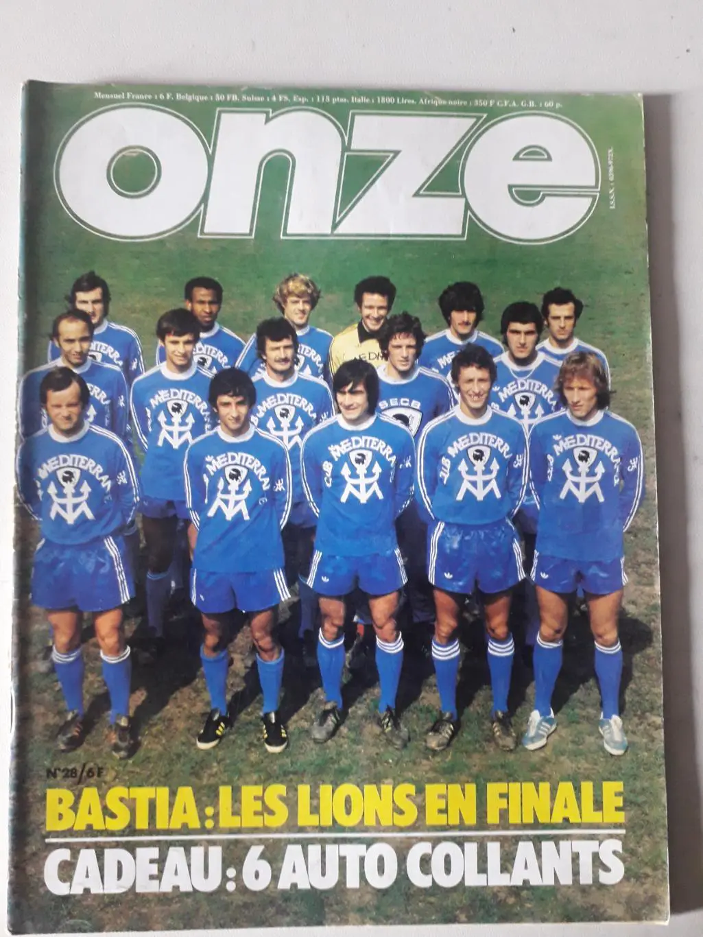 Magazine Onze nr.28-наклейки отсутствуют