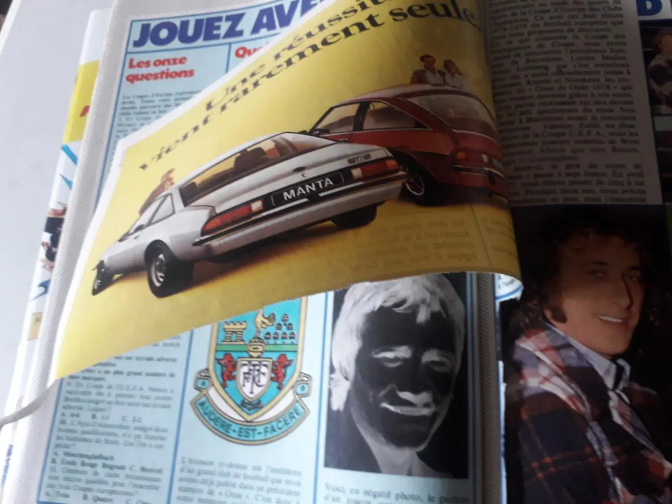 Magazine Onze nr.39- альбом и наклейки отсутствуют 1