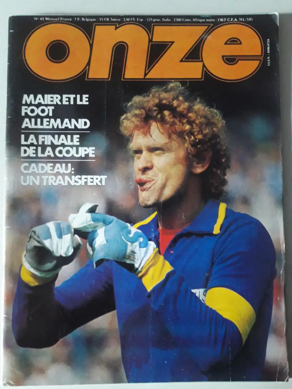 Magazine Onze nr.43- наклейкa Onze отсутствуют