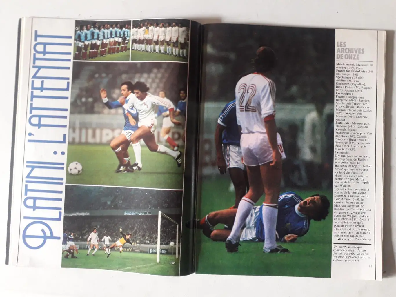 Magazine Onze nr.47- отсутствует плакат формата A2 2