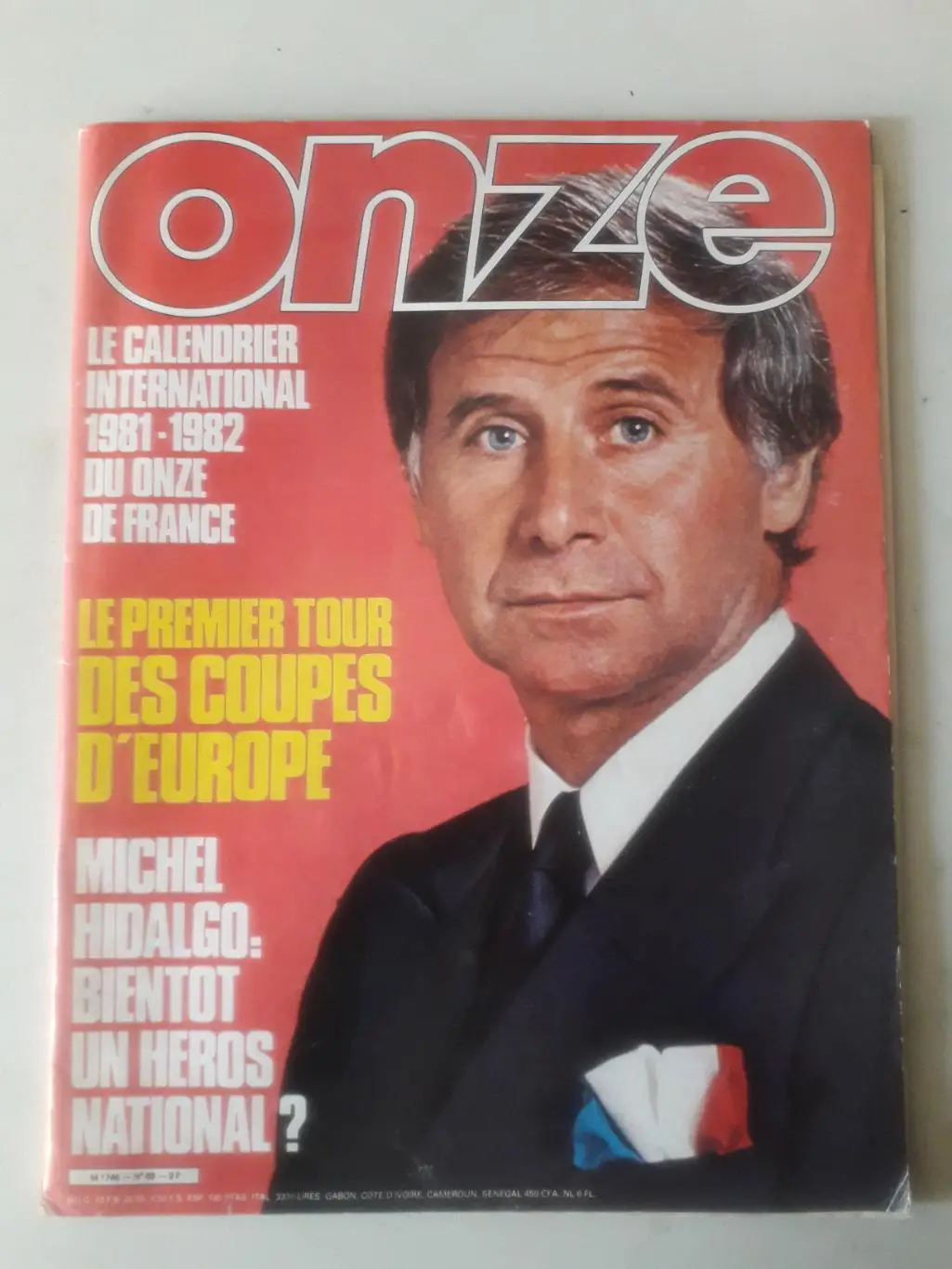 Magazine Onze nr.69- отсутствует плакат формата А1