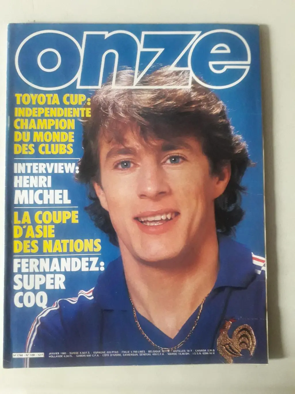 Magazine Onze nr.109- отсутствует плакат формата А1