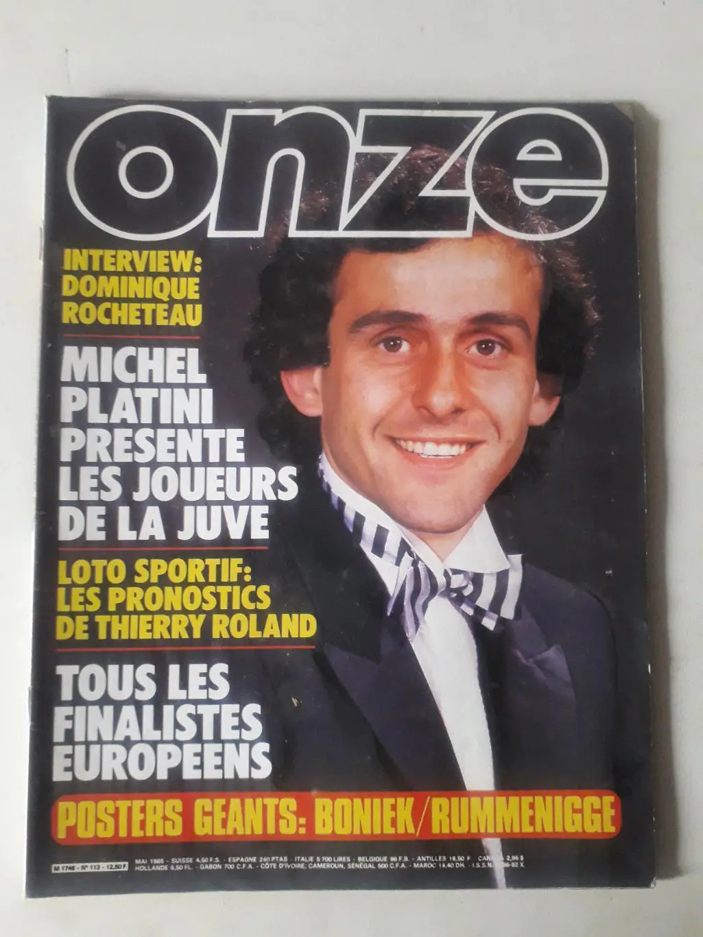 Magazine Onze nr.113- отсутствует плакат формата А1