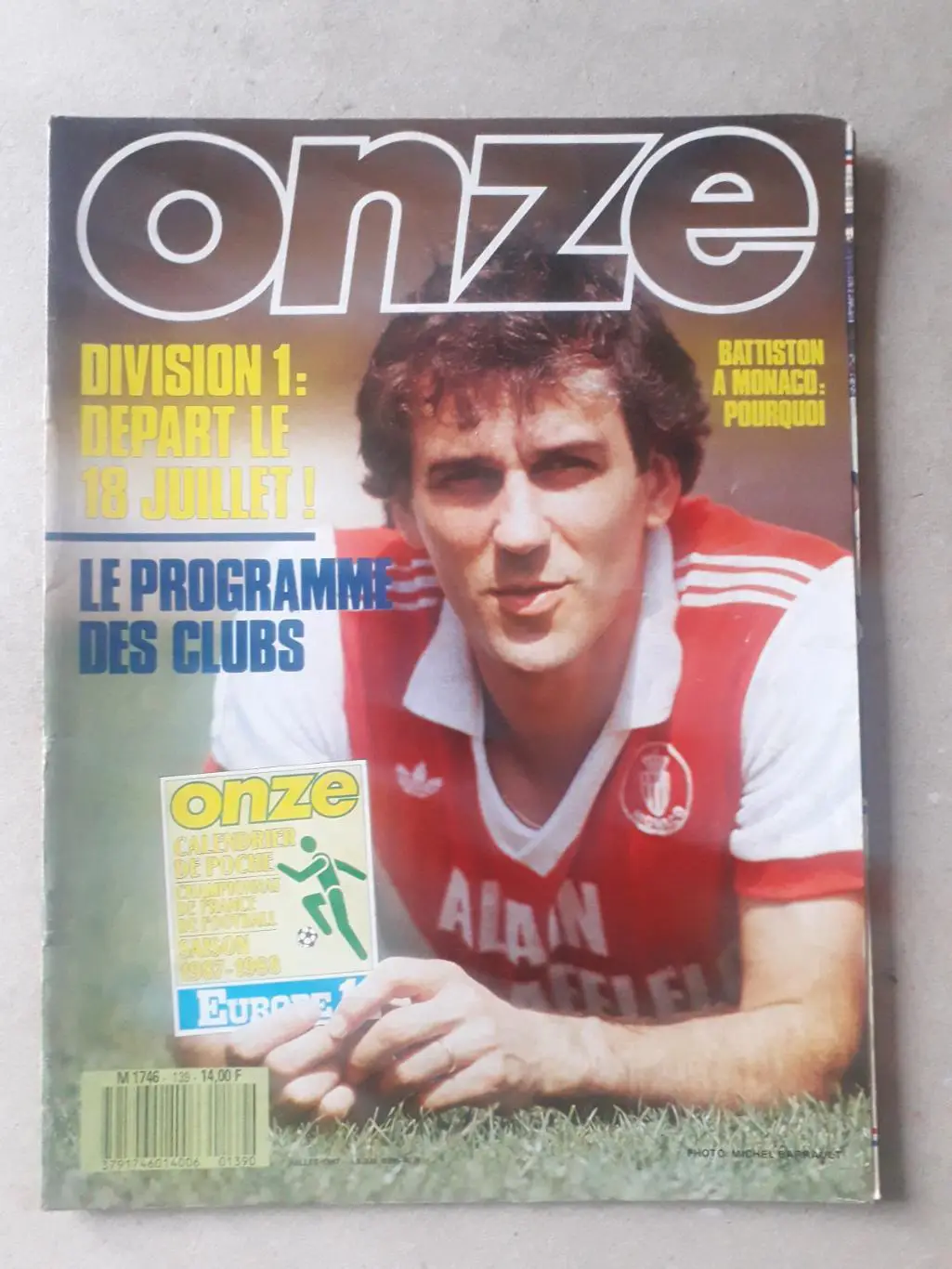 Magazine Onze nr.139- Отсутствует календарь формата А5