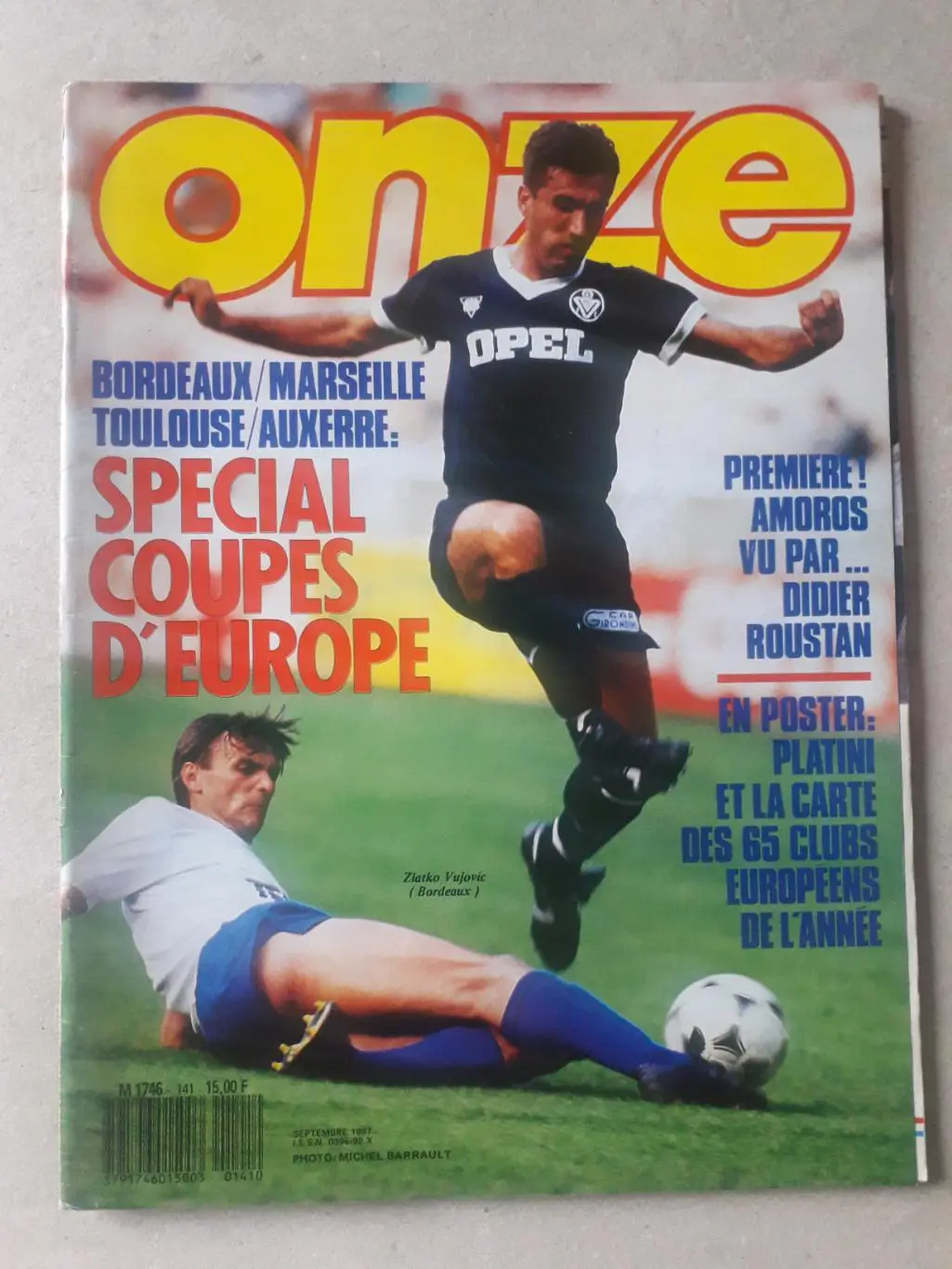 Magazine Onze nr.141- отсутствует плакат формата А2