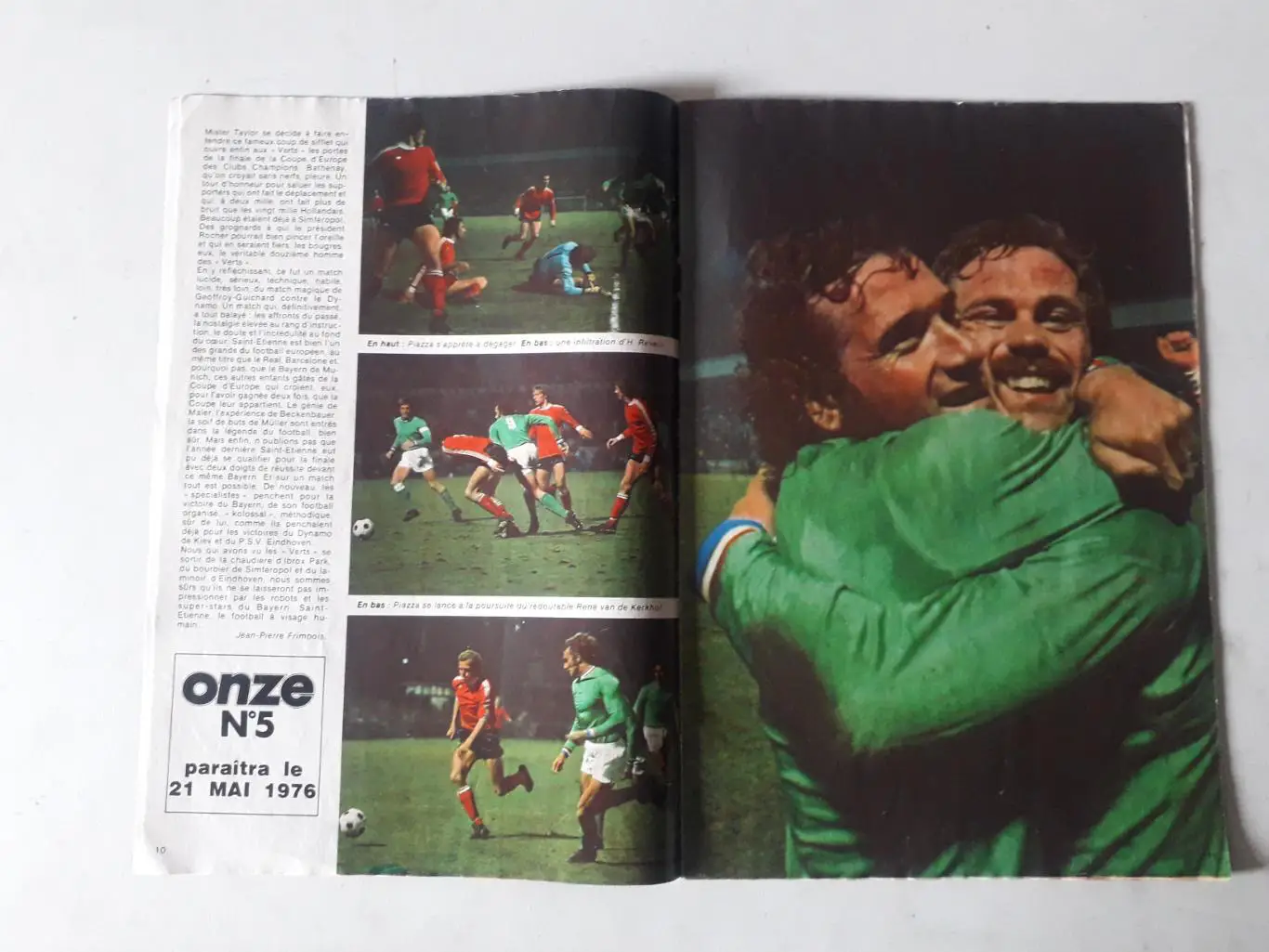 Onze hors serie n°2- отсутствует плакат формата А1 3