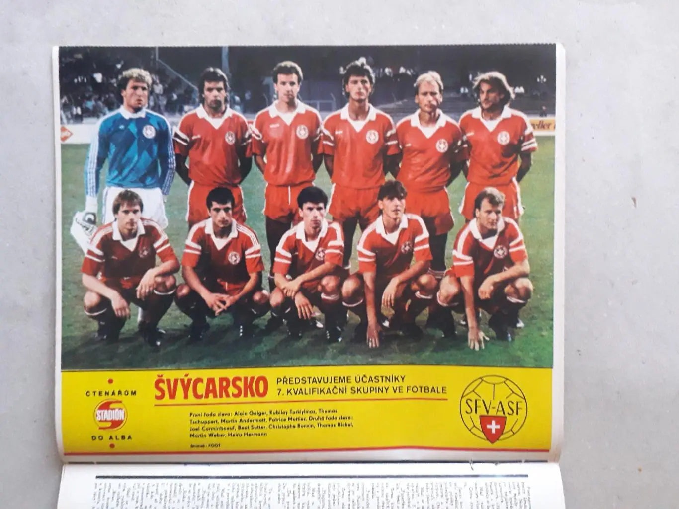 Журнал «Стадион» 1989 г., номер 23 1