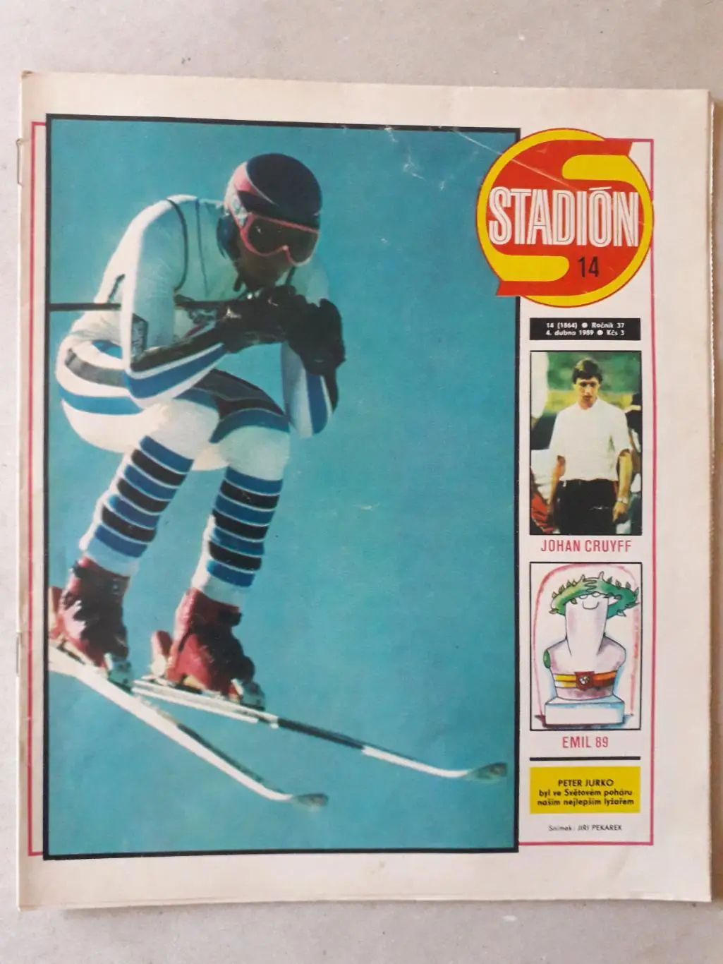 Журнал «Стадион» 1989 г., номер 14