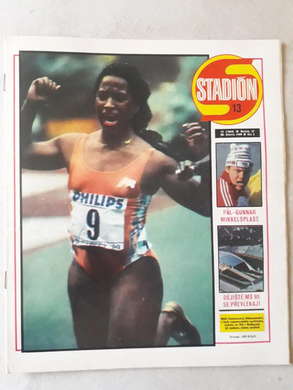 Журнал «Стадион» 1989 г., номер 13