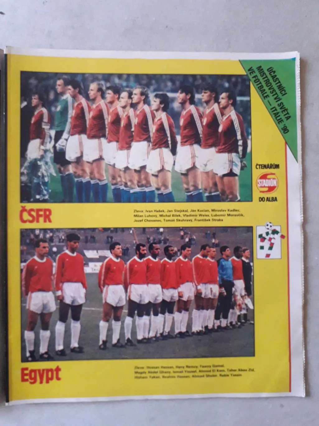 Журнал «Стадион» 1990 г., номер 19 1