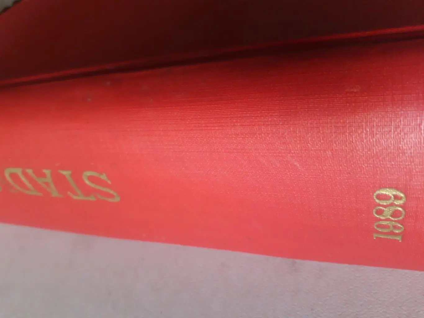 Журнал Стадион 1989 г. в книге. 1