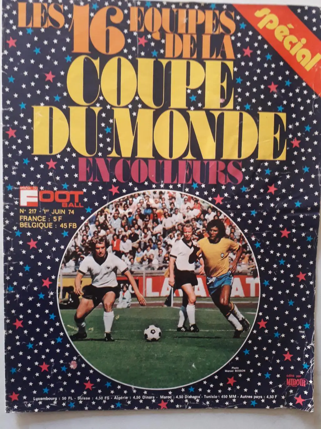 Miroir du Football nr.217- WC 1974