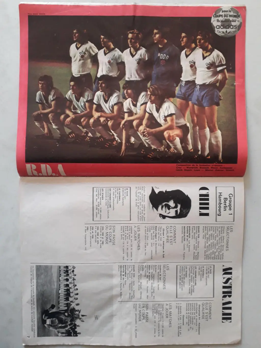 Miroir du Football nr.217- WC 1974 2