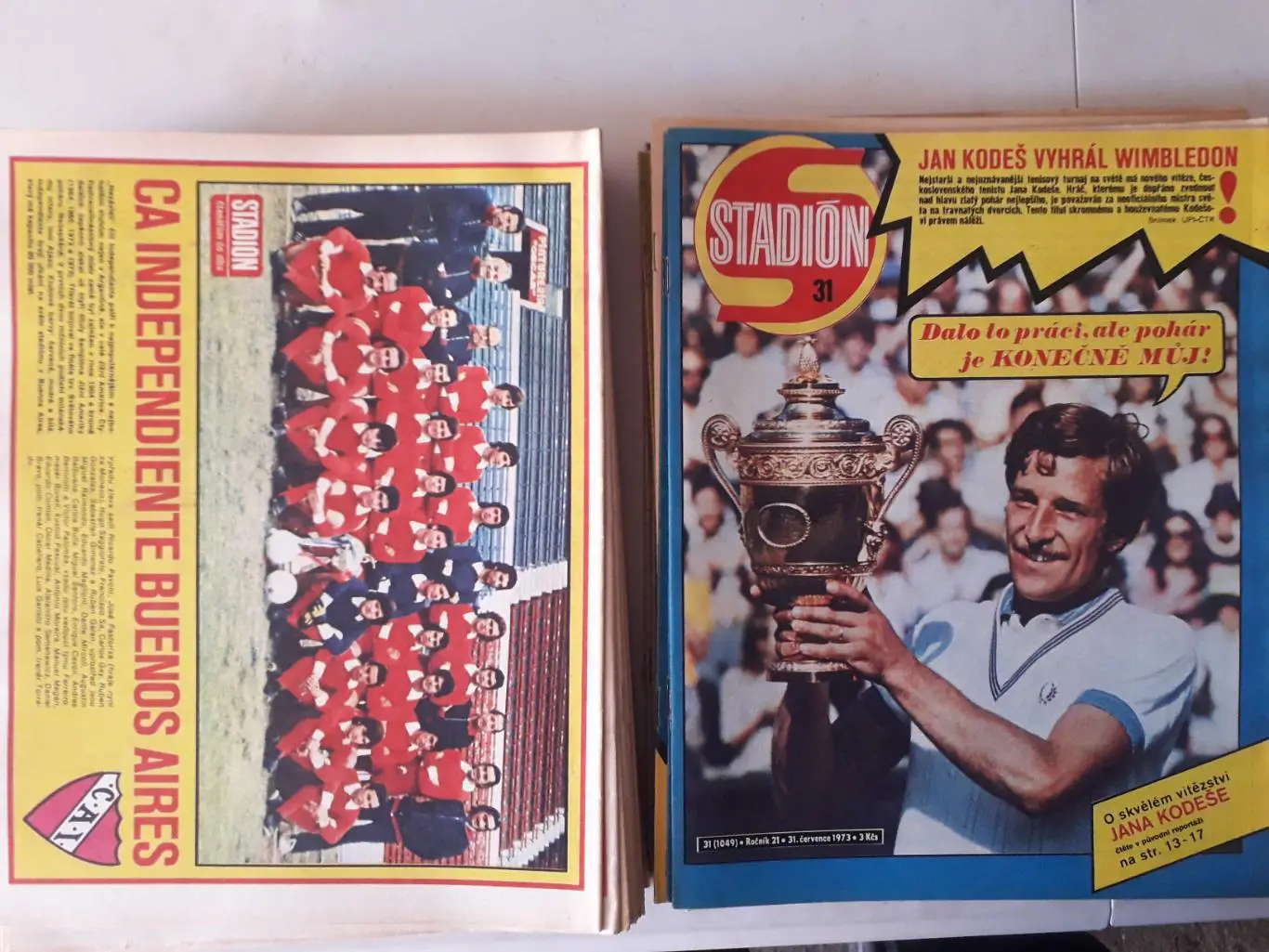 Журнал «Стадион» 1973 г., номера с 1 по 52. 3