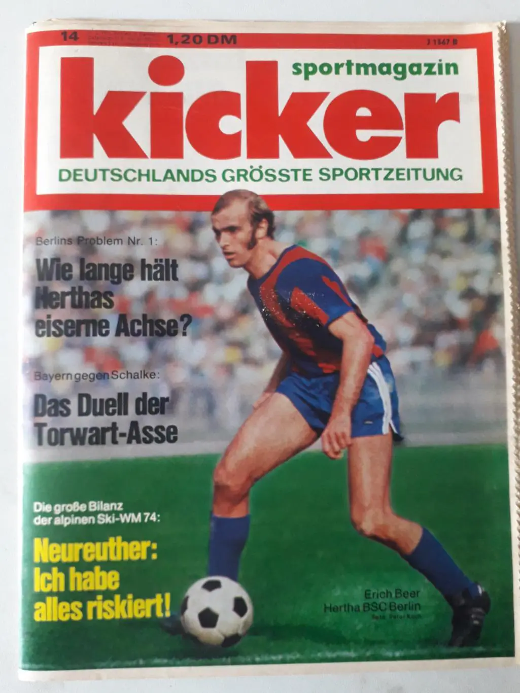 Kicker nr.14/1974- страницы 7,8 отсутствуют