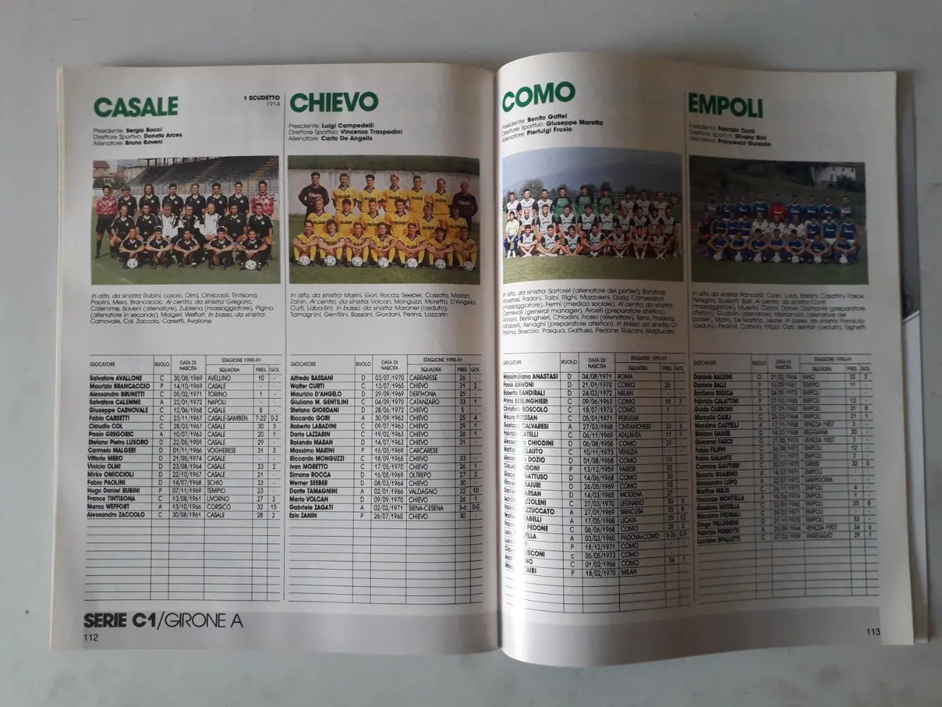 Guerin Sportivo- Calcio Italia 91/92 4