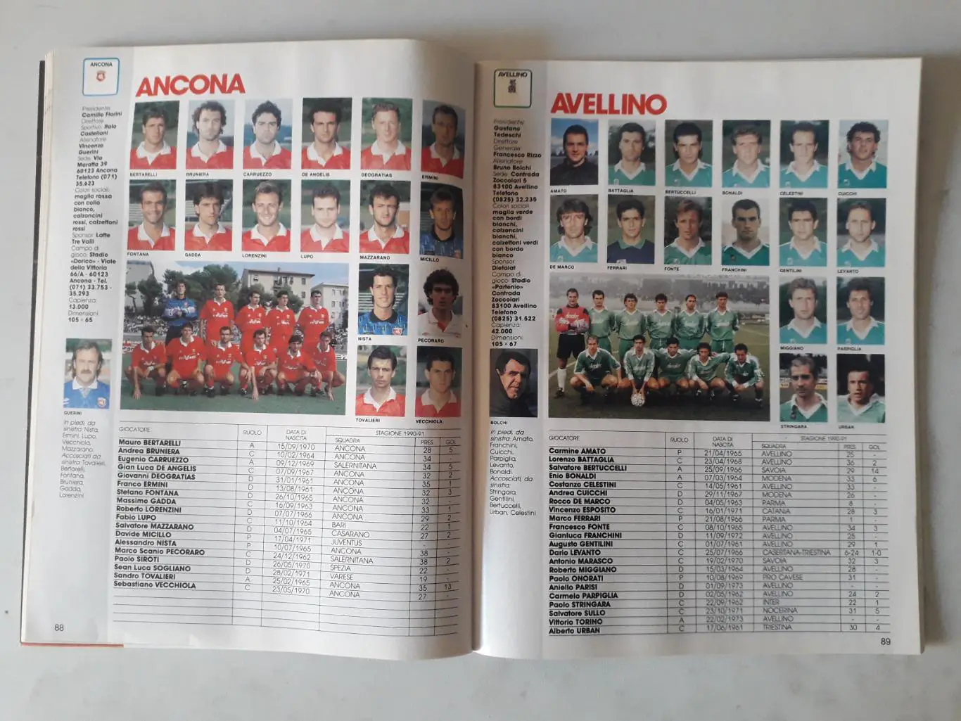 Guerin Sportivo- Calcio Italia 91/92 5