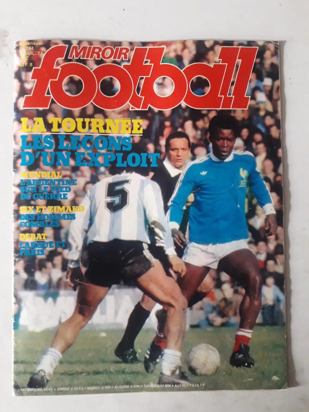 Miroir du Football 294/1977 - полный