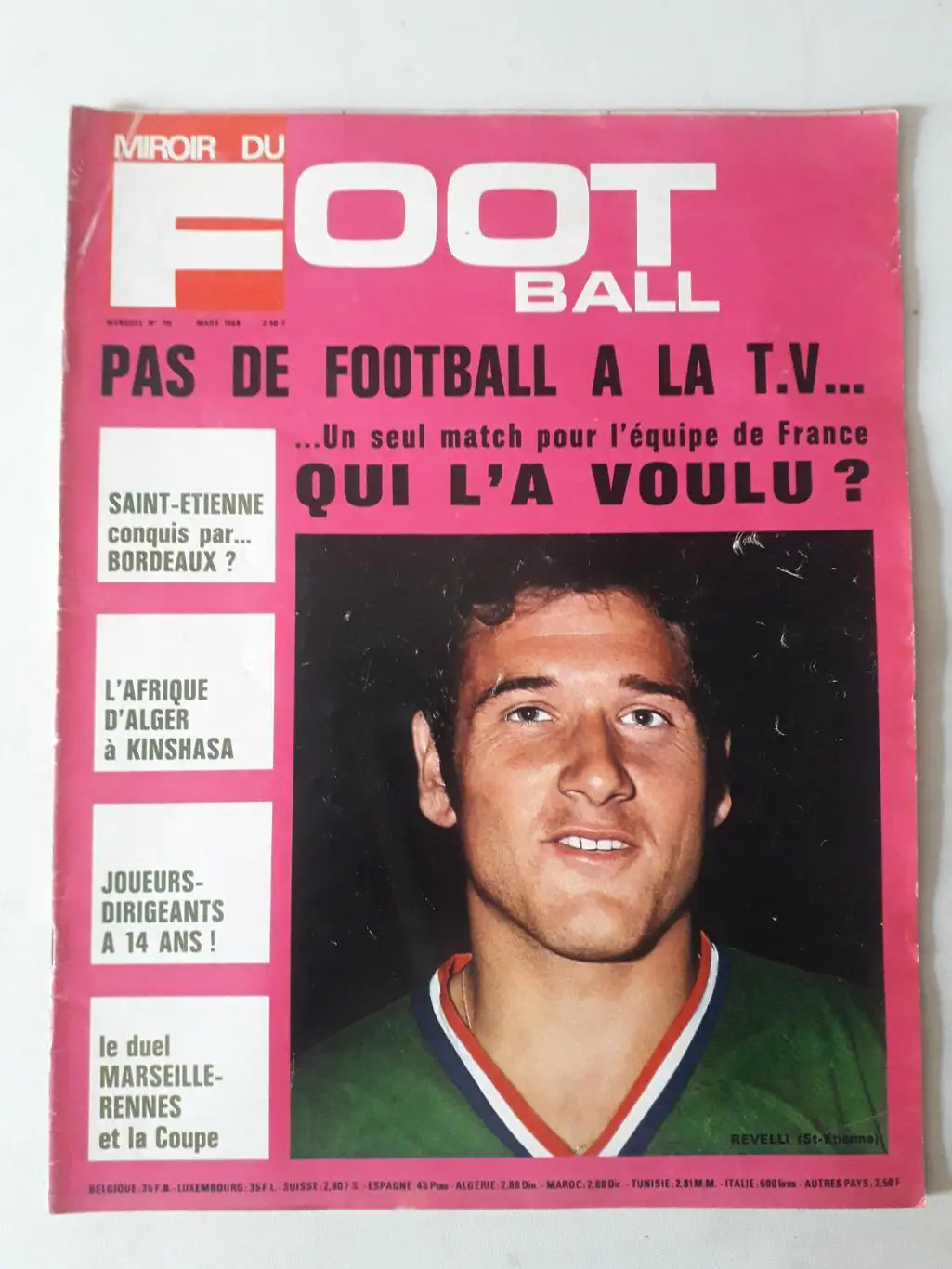 Miroir du Football 116/1969 - полный