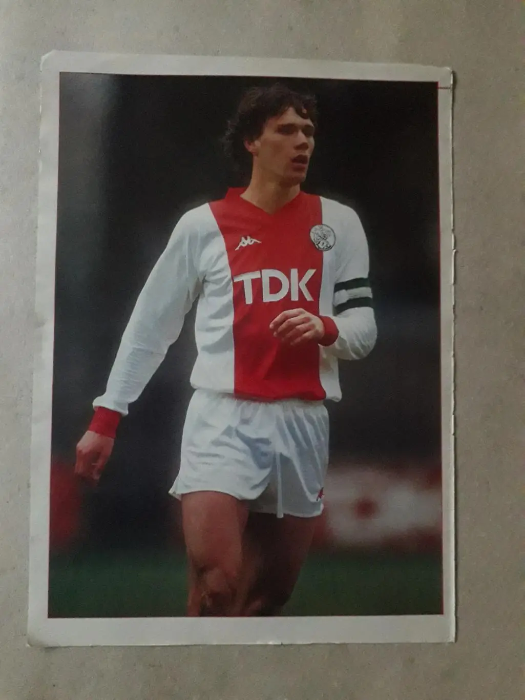 Плакат формата А3 из журнала France Football - Van Basten
